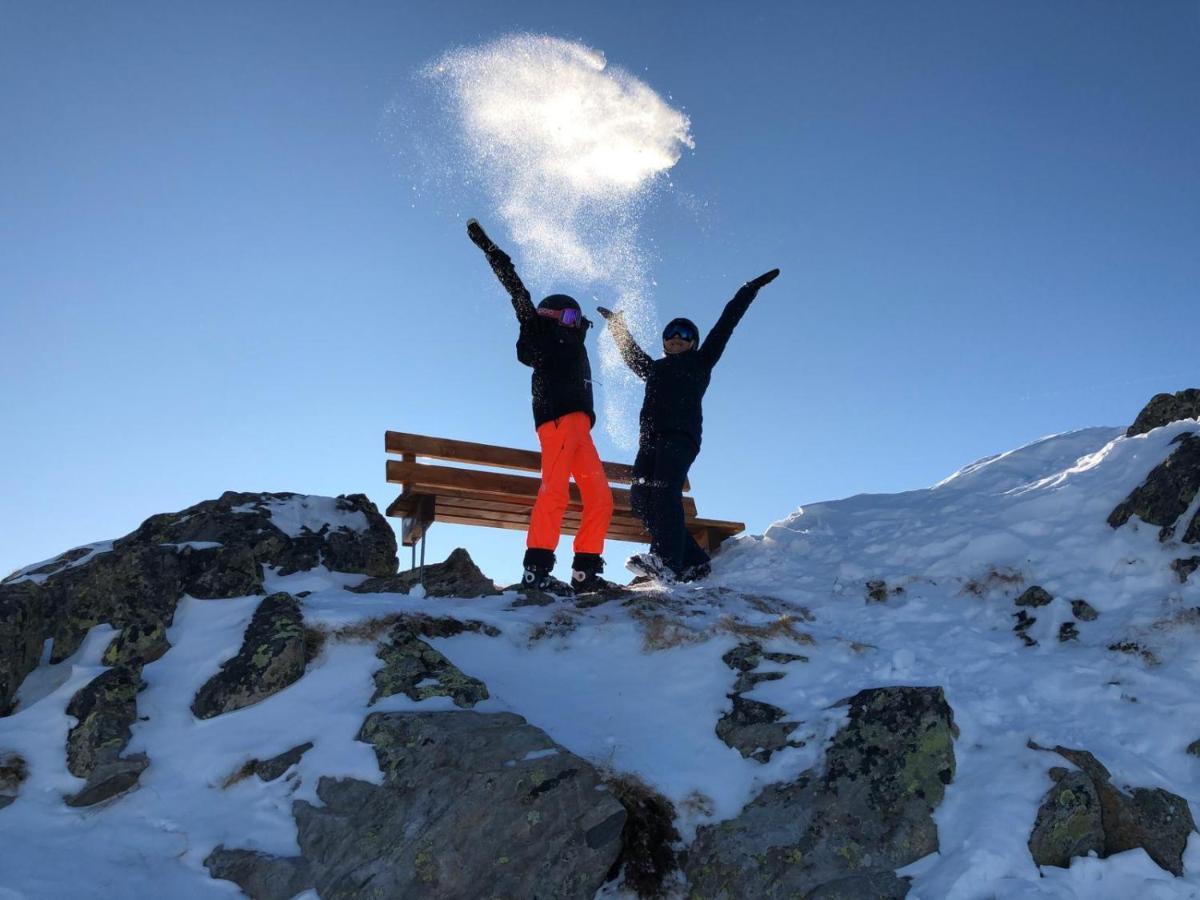Alpenpension Maderer Gaschurn Exteriör bild