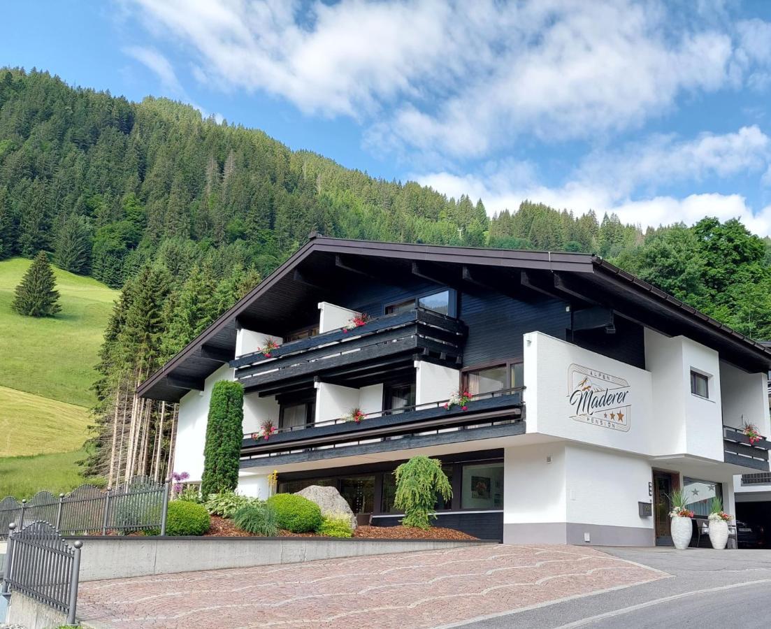 Alpenpension Maderer Gaschurn Exteriör bild