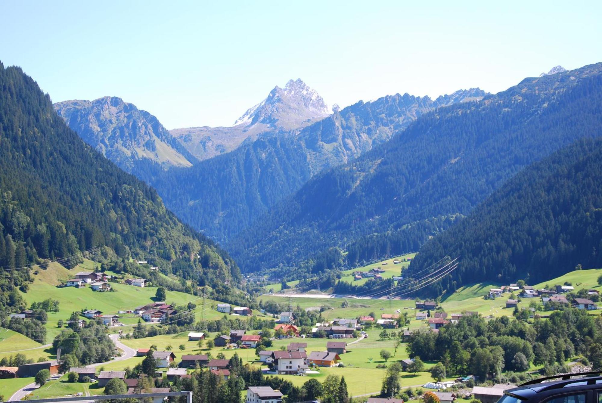Alpenpension Maderer Gaschurn Exteriör bild