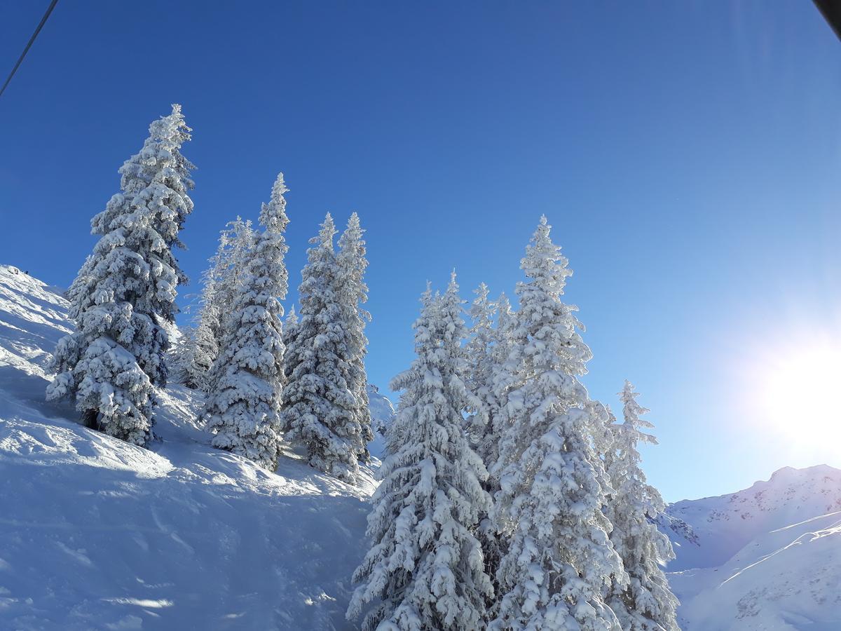 Alpenpension Maderer Gaschurn Exteriör bild